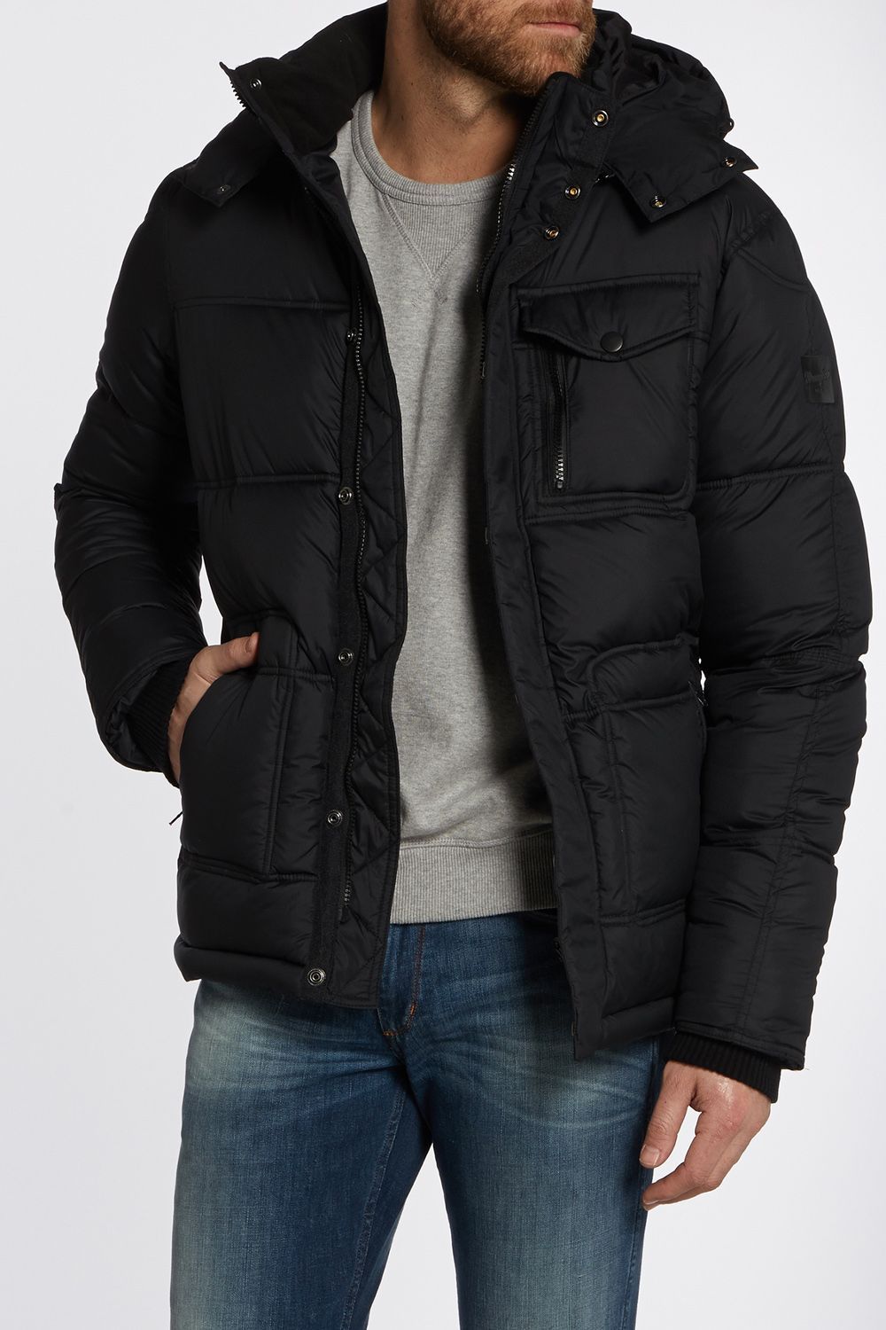 Куртка WRANGLER THE GUARD BLACK W4587WN01