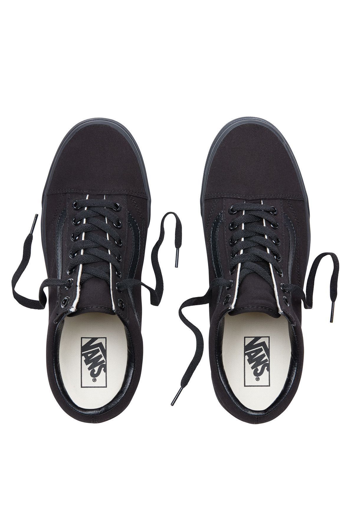 Vans old skool trainers in hot sale black vd3hbka